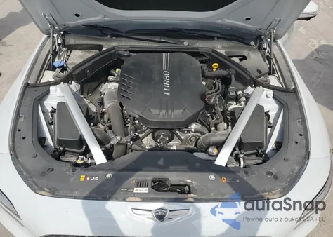 2022 Genesis G70 Base из США, поврежденный, VIN KMTG54TE7NU085709